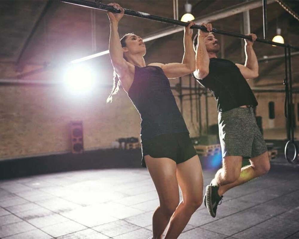 freestanding pull up bar